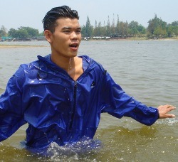 cagoule anorak beach run