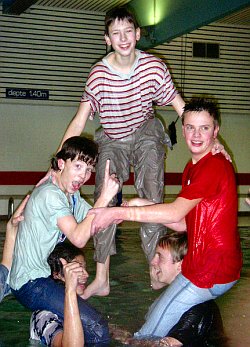 human pyramid games