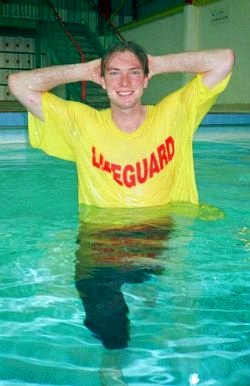 Pool Lifeguard on Duty