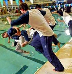 lifesaving pool competition