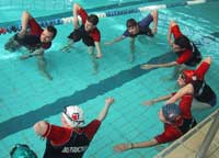 swimming lesson