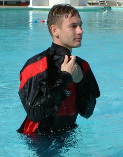 Swimming Training in Clothes